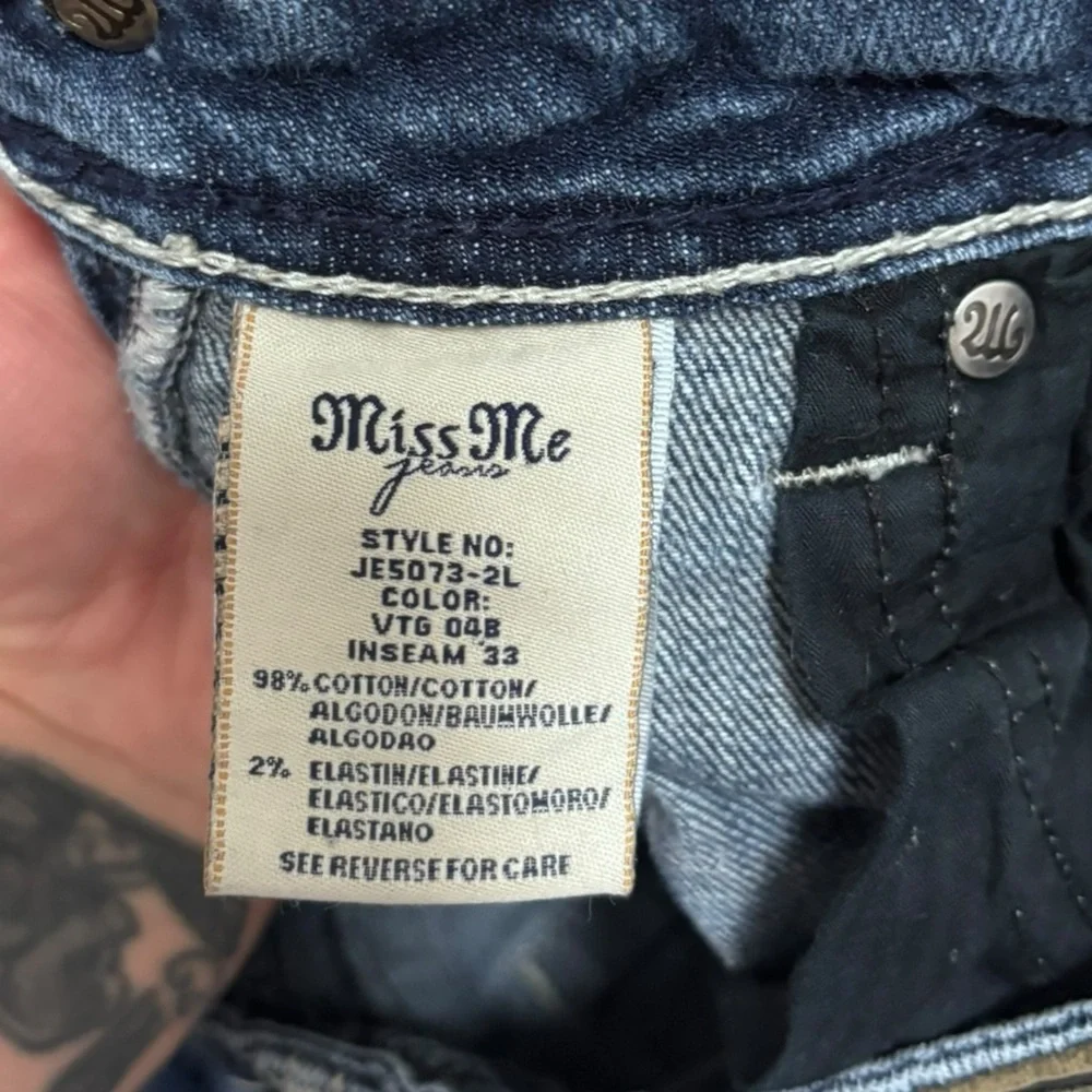 Miss me low rise bootcut jeans - Picture 4 of 8